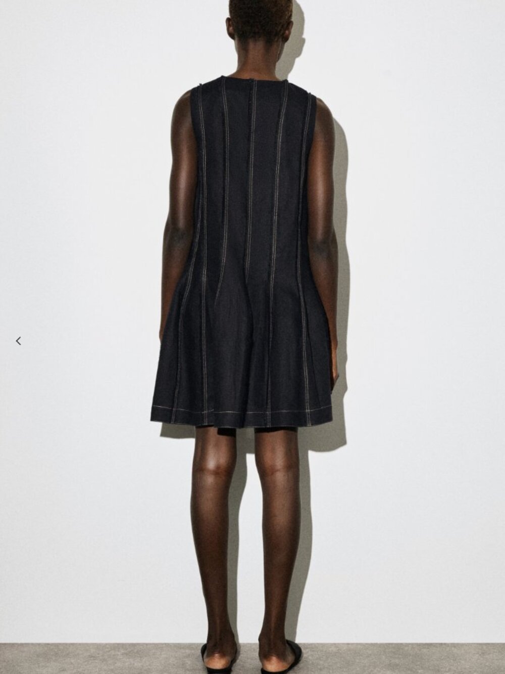 COS Sculpted Pleated Mini Dress — 8 - Picture 2 of 8